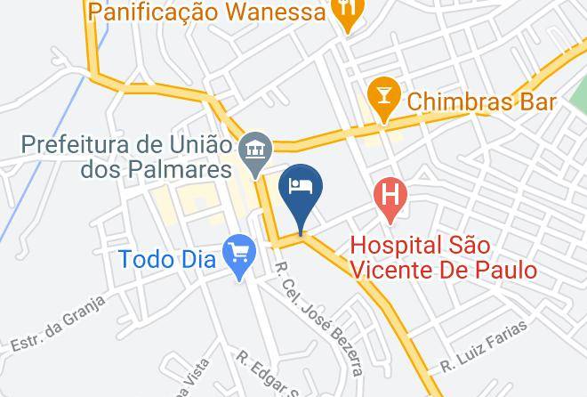 Uniao Dos Palmares - Varandas Hotel Maps