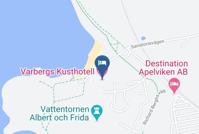 Varbergs Kusthotell Map