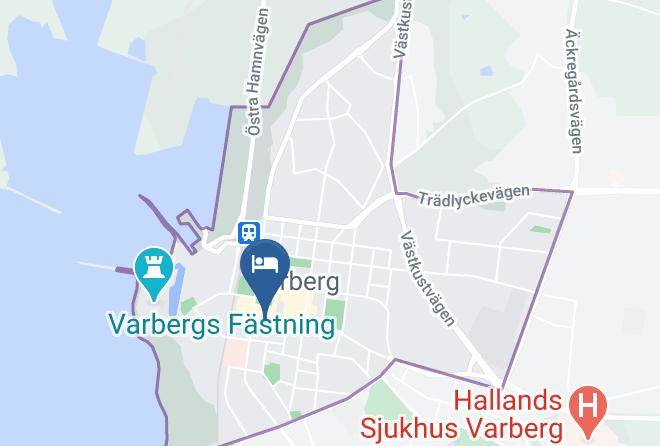Varberg - Varbergs Stadshotell & Asia Spa Maps