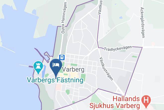 Varbergs Vandrarhem Map
