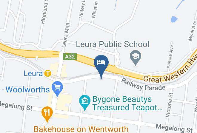 Blue Mountains - Varenna Luxury Leura Accommodation Maps
