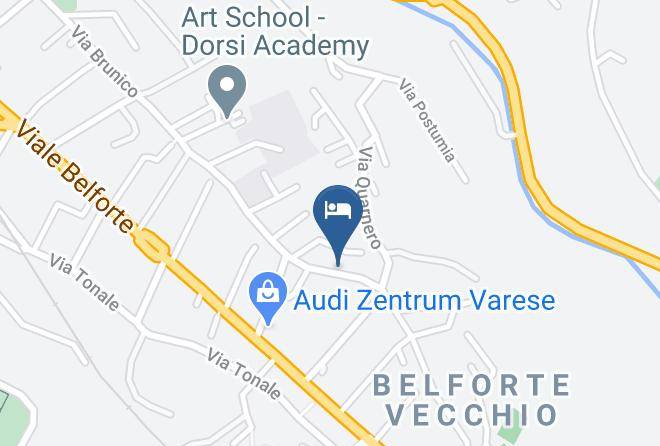 Varese B&b Map
