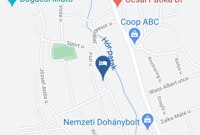 Bogacs - Vargaek Vendeghaza Maps