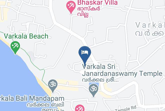 Chirayinkeezhu - Varkala Palace Maps