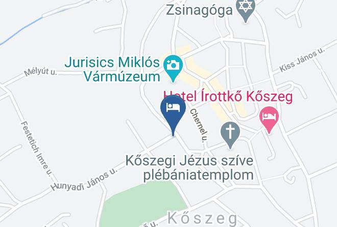 Koszeg - Varkor Panzio Maps