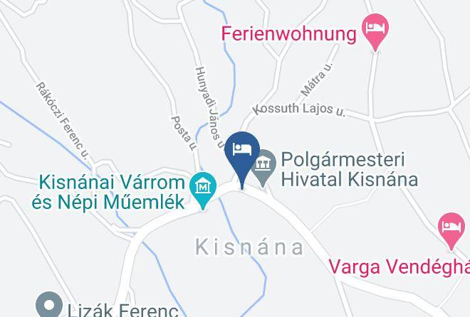 Kisnana - Var Liget Vendeghaz Maps