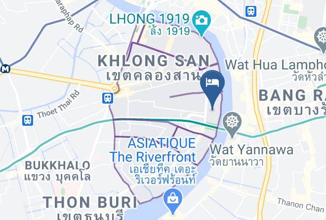 Phra Nakhon - Varmtel Hotel Maps