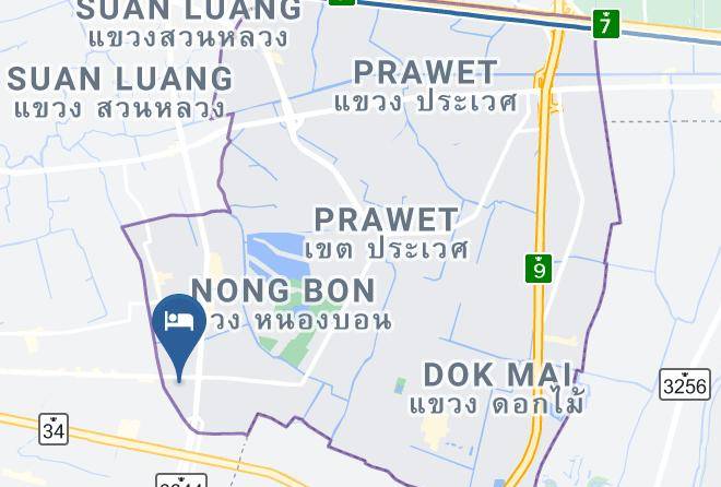 Prawet District - Varrzon Residence Srinakarin 56 Maps