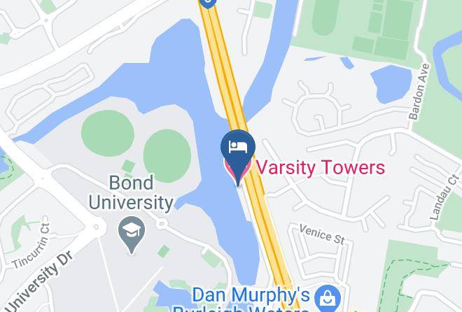 Gold Coast - Varsity Towers Maps
