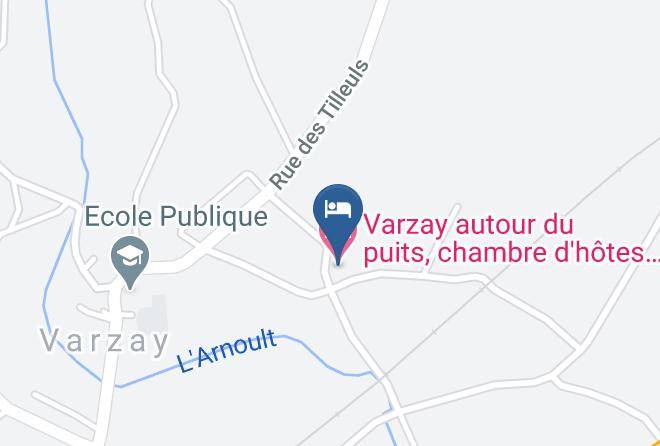 Charente Maritime - Varzay Autour Du Puits Chambre D'hotes De Caractere Maps