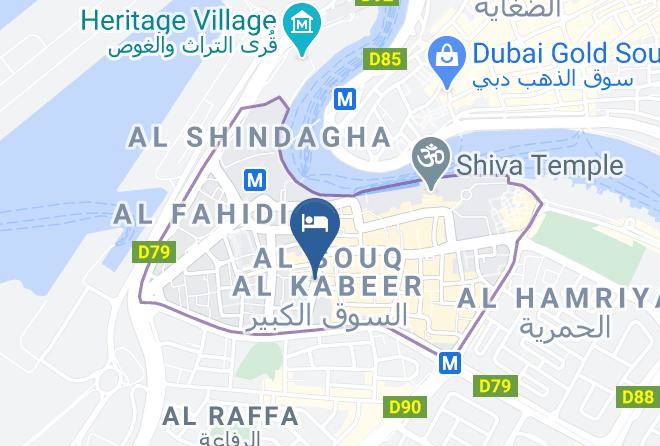 Dubai - Vasantam Hotel Maps