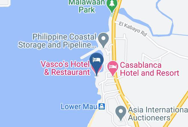 Zambales - Vasco's Hotel & Restaurant Maps