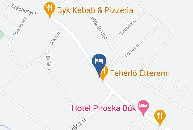 Buk - Vasi Feherlo 11 Kft Maps
