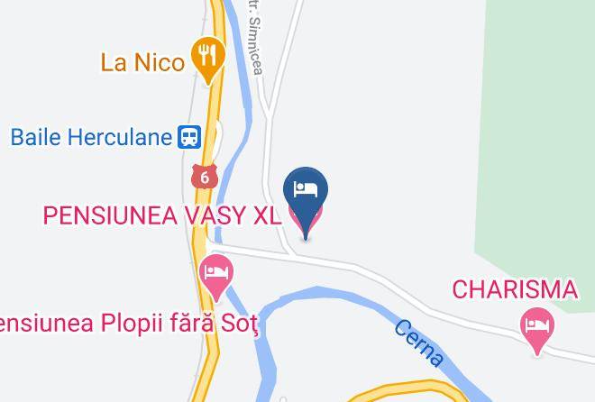 Baile Herculane - Vasi Xl Pensiune Maps