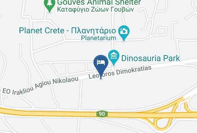 Iraklion - Vasia Royal Hotel Maps