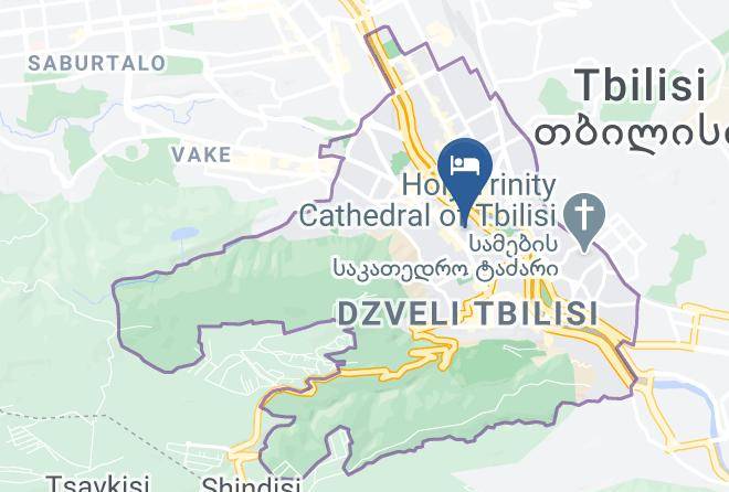 Tbilisi - Vaso Center Hotel Maps