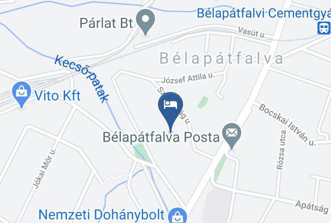 Vass Kovacs Vendeghaz Map