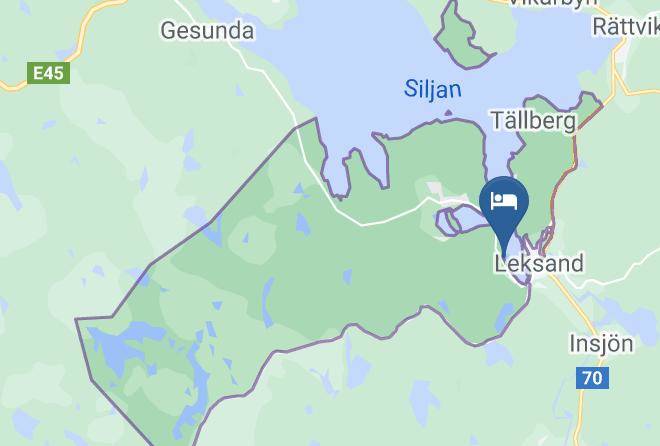 Leksand - Vastanviksbadet Maps