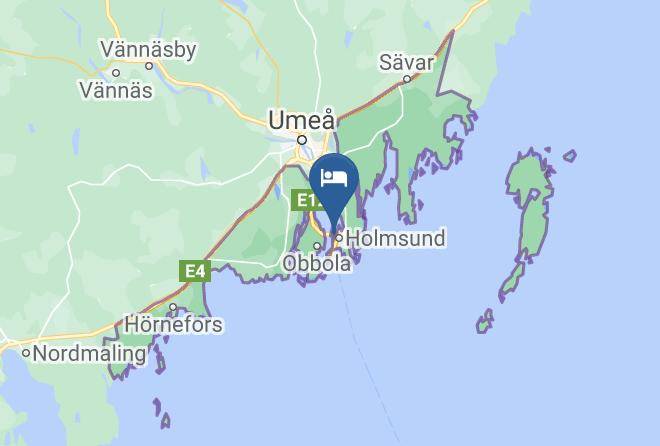 Umea - Vasterbacken Hotell & Konferens Ab Maps