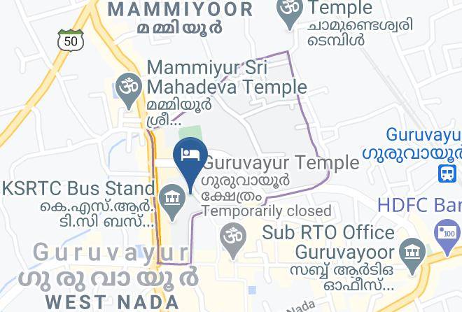 Chavakkad - Vasudev Inn Maps