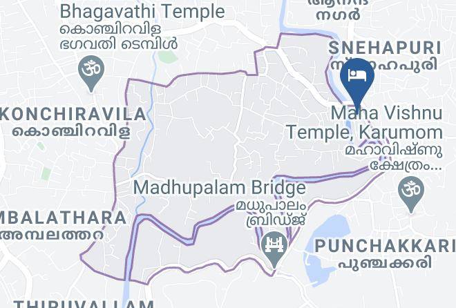 Trivandrum - Vasudevam Premium Suites Maps