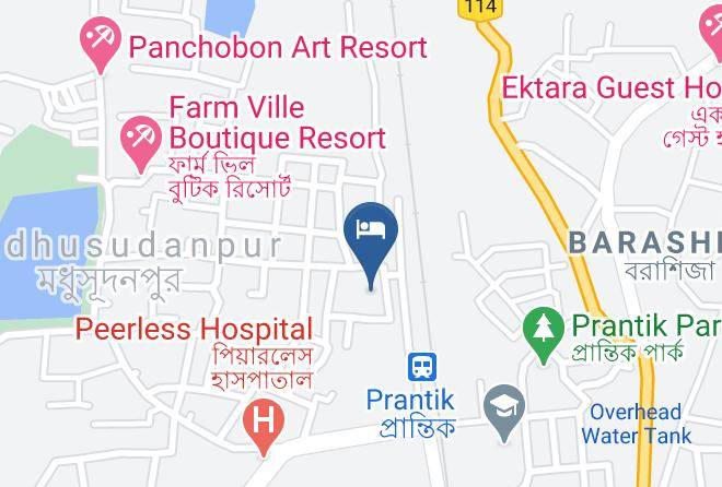 Bolpur Sriniketan - Vasundhara Inn Maps