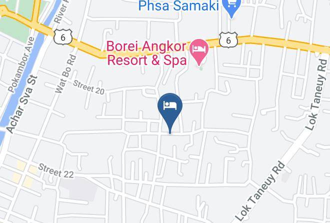 Vatanak Apartment Karte - Siem Reap - Siem Reab Town