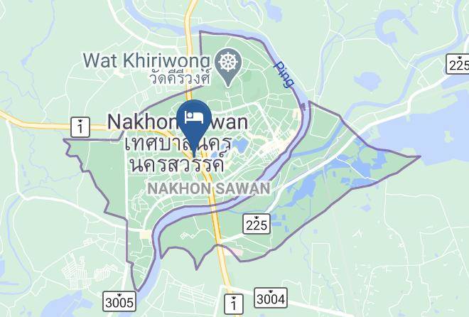 Amphoe Mueang Nakhon Sawan - Vatchara Northgate Hotel Maps