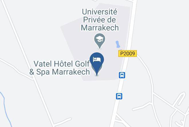 Marrakesh Tensift El Haouz - Vatel Hotel Golf & Spa Marrakech Maps