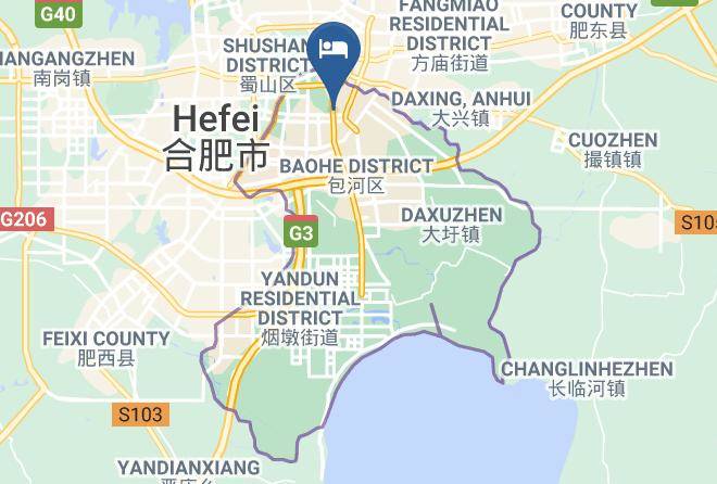 Vatica Hefei Maanshan Lvdi Hotel Map