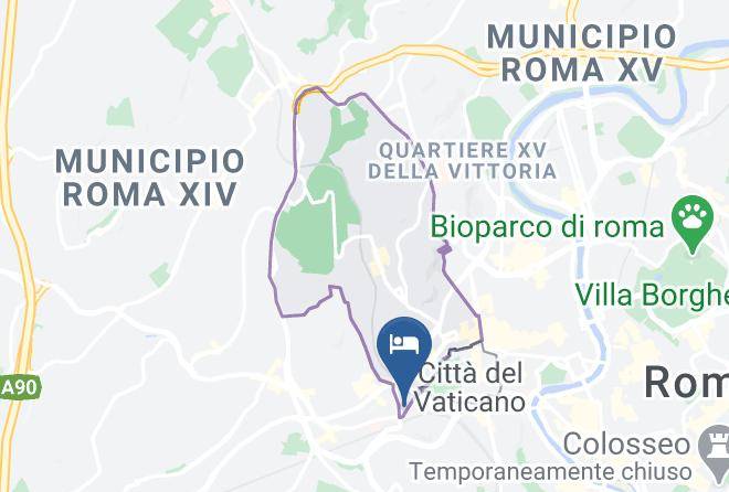 Vatican Central Suites Map