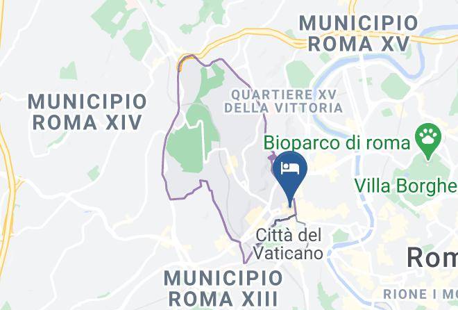 Rome - Vatican Chic Luxury B&b Maps