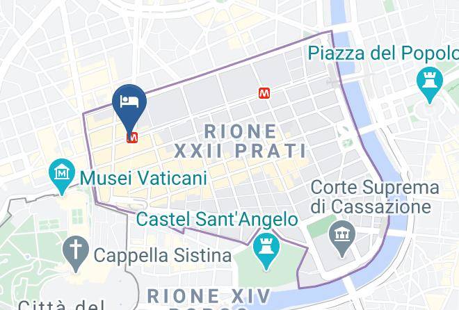 Rome - Vatican Luxury Suites Maps