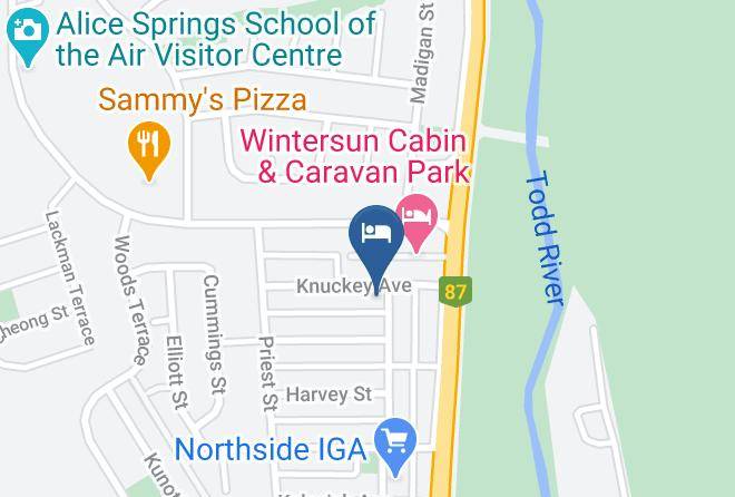 Alice Springs - Vatu Sanctuary Maps