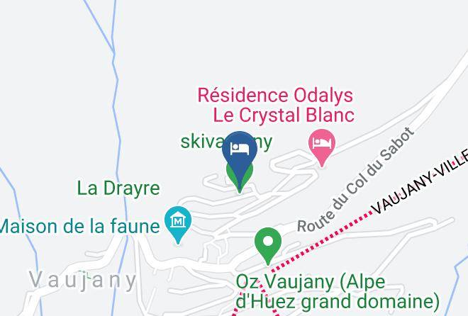 Isere - Vaujany Locations Studio Claret Maps