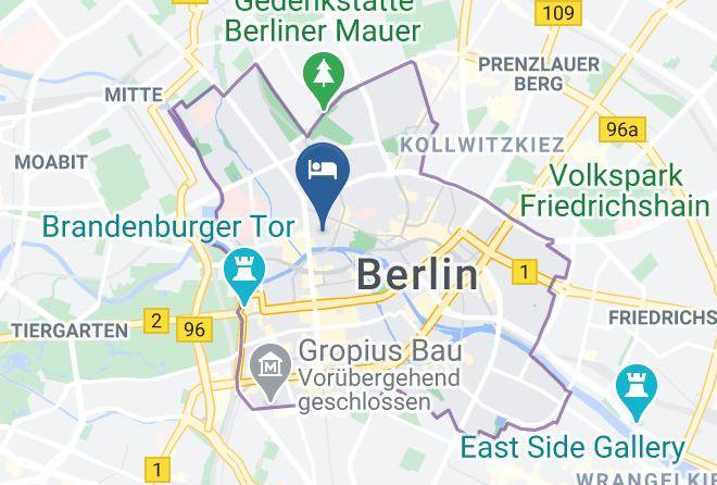 Stadt Berlin - Vch Hotel Dietrich Bonhoeffer Haus Maps