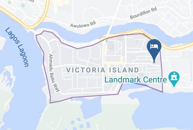 Eti Osa - Victoria Crown Plaza Hotel Maps