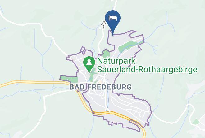 Hochsauerlandkreis - Vdk Kur U Erholungshotel Nrw Maps