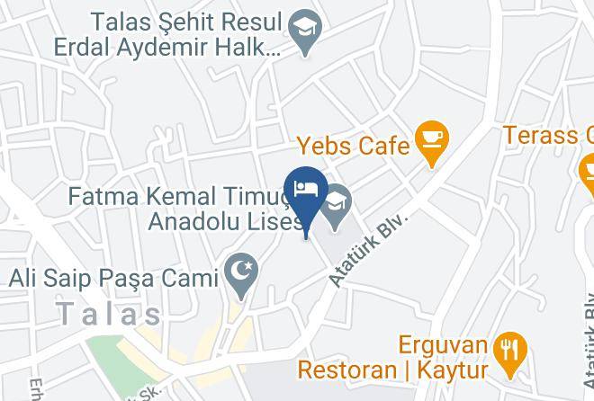 Talas - Veda Palace Kayseri Talas Rezidans Maps