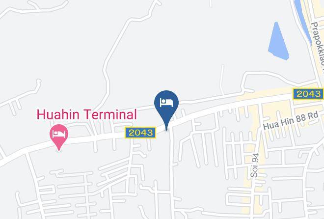 Amphoe Hua Hin - Veerawan Hua Hin Hotel Maps