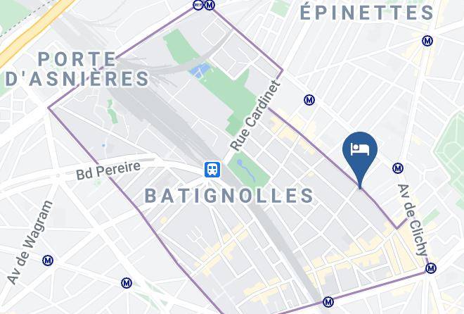 Paris - Veeve A La Mode In Batignole Maps