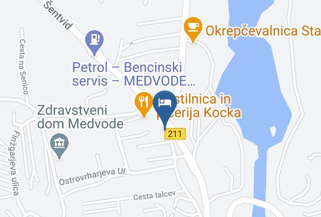 Medvode - Vegan Fresh Restaurant & Hotel Maps
