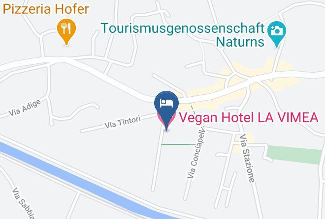 Bolzano - Vegan Hotel La Vimea Maps