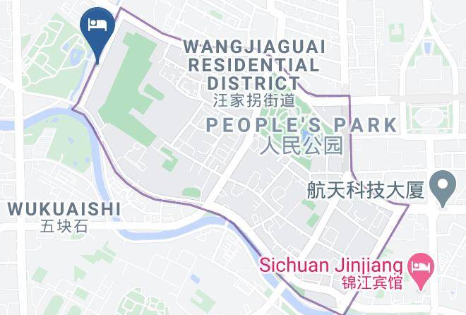 Chengdu - Vegas Cultural Hotel Maps