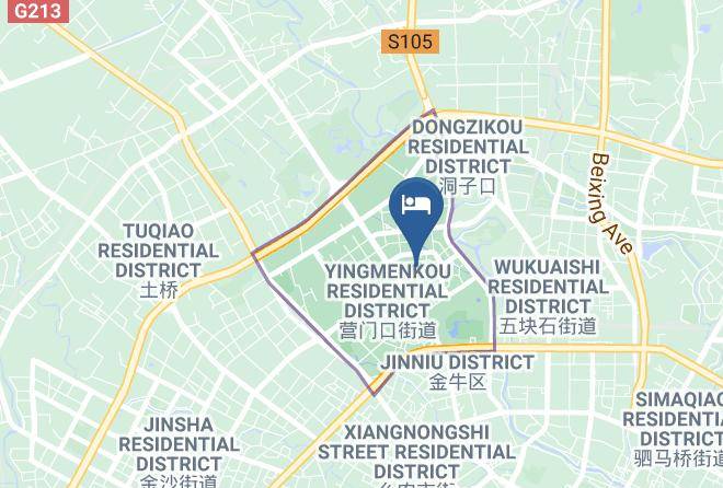 Chengdu - Vegas Cultural Hotel Yinsha Branch Maps