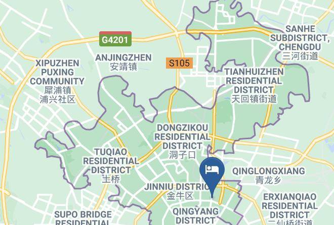 Chengdu - Vegas Culture Hotel Maps
