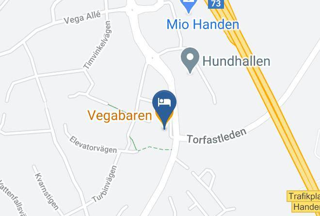 Haninge - Vegastadshotell Maps