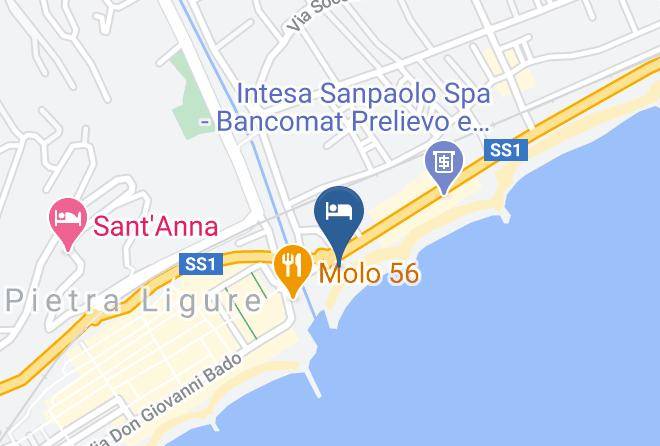 Vela Doro Camere Sul Mare Map