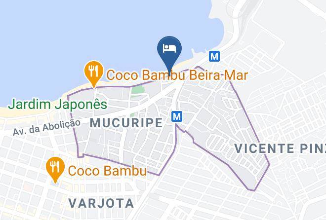 Fortaleza - Vela E Mar Hotel Maps