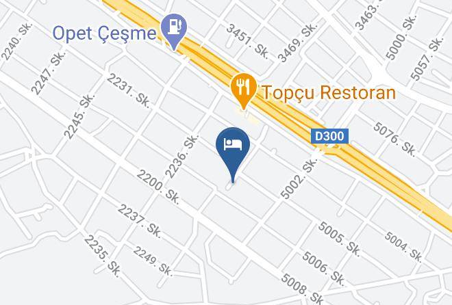 Cesme - Vela Garden Resort Maps